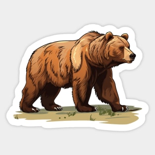 Bear Grazer Sticker
